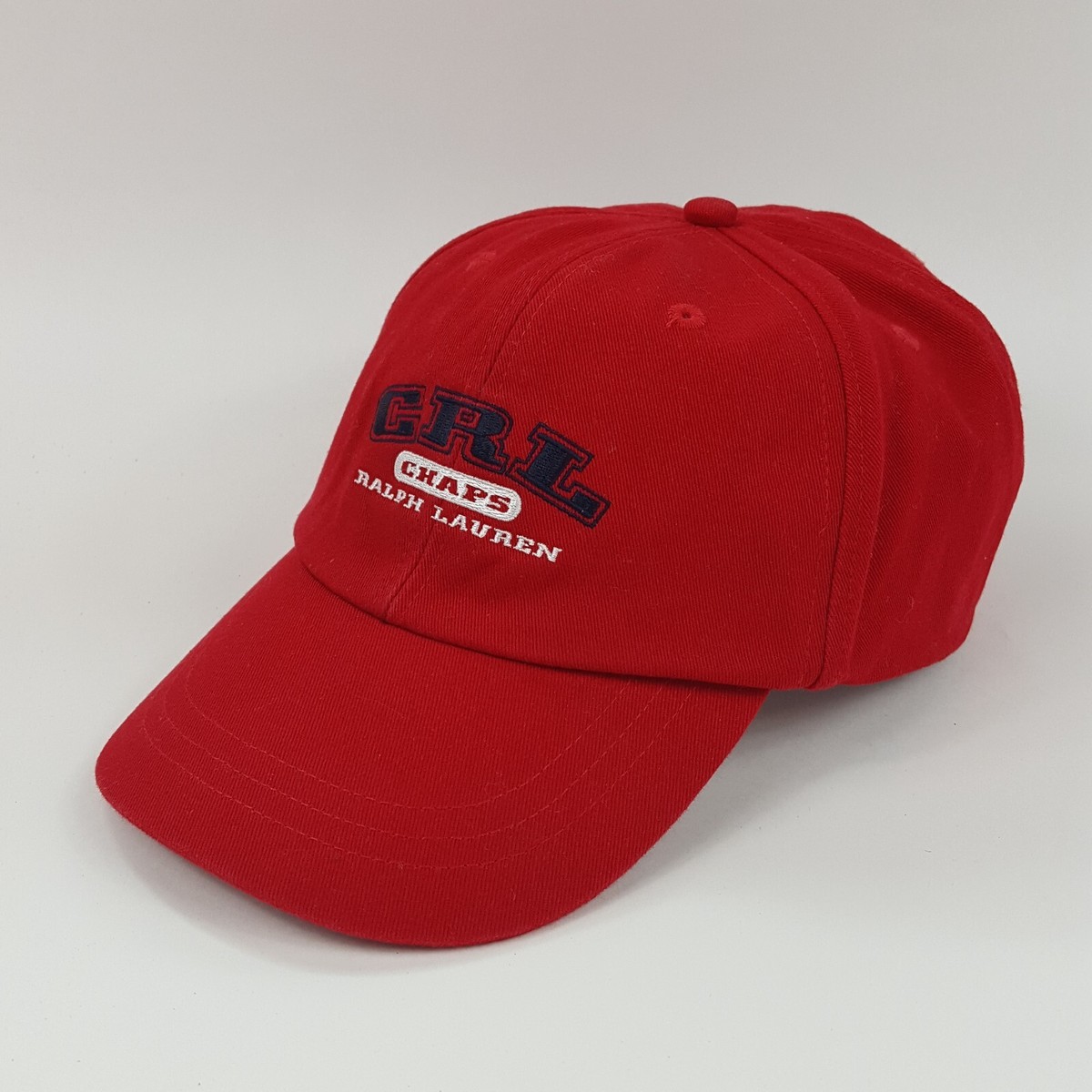 Chaps Ralph Lauren CRL Logo Red Snapback Adjustable Hat