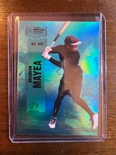 2022 Skybox Metal Universe Champions Aqua Brandon Mayea #042