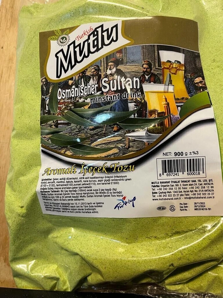 Osmanischer Sultantee, auch Doctortee oder Erkältungstee, Türkischer Instanttee - Bild 4 von 4