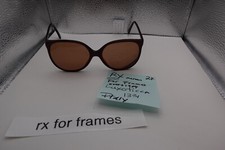 VINTAGE LUXOTTICA MAROON OVERSIZED EYEGLASSES FRAMES ITALY Located sg 27