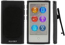 iPod Belt Clip TPU Rubber Skin Case Cover for Apple iPod Nano 7th Generation 7G