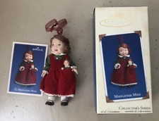 Hallmark Ornament Christmas Mistletoe Miss Collectors Series #3 2003