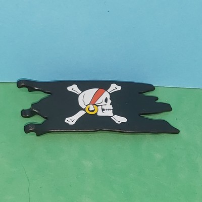 Drapeaux Playmobil Catégorie 4 - Réf. 1, Occasion En Très Bon état (accessoire Pour Figurines)