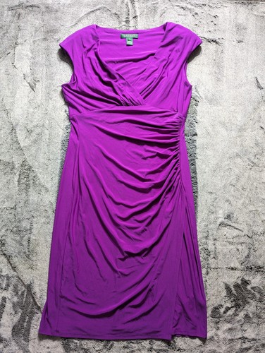 Lauren Ralph Lauren Dress Sleeveless Women's Size 10 Purple
