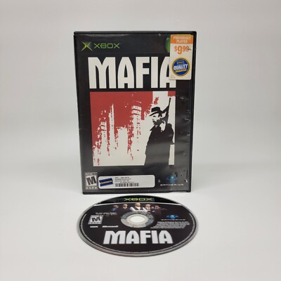 Mafia (Microsoft Xbox, 2004) - Missing Manual - Resurfaced 