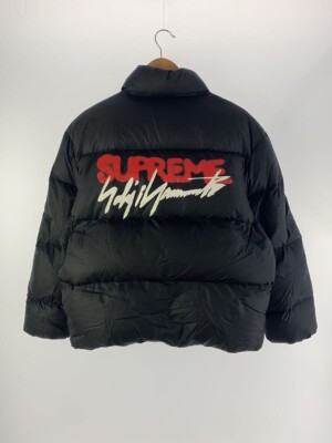Supreme × Yohji Yamamoto ダウンジャケット S ブラック Supreme × YOHJI YAMAMOTO men's 20AW Down Jacket size S polyester