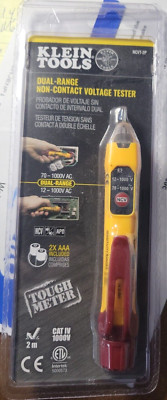 Klein Tools Dual-Range Non-Contact Voltage Tester NCVT-2P Batteries Included NEW