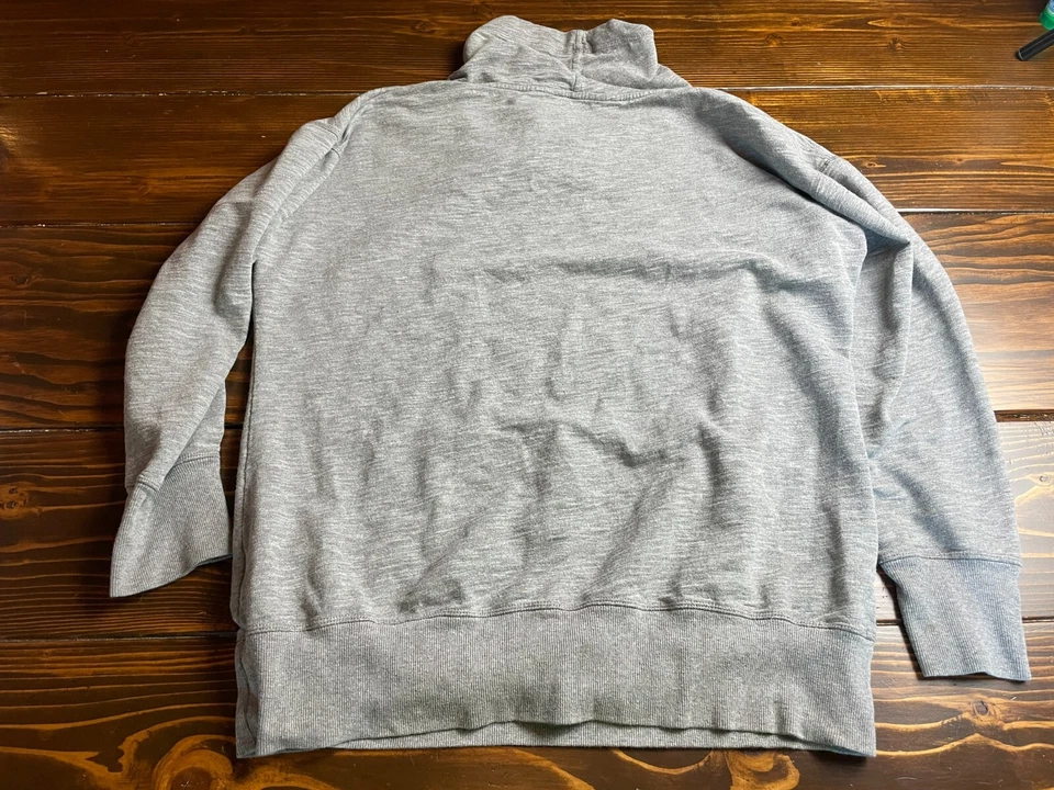 Suéter Guide Series, Feminino Tamanho XL, Cinza, Gola Capuz, Pulôver - Imagem 2 de 4