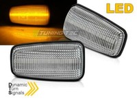 Blinkerpaar Repeater Citroen Saxo Von 1996 Bis 2003 Weiß Led Dynamic