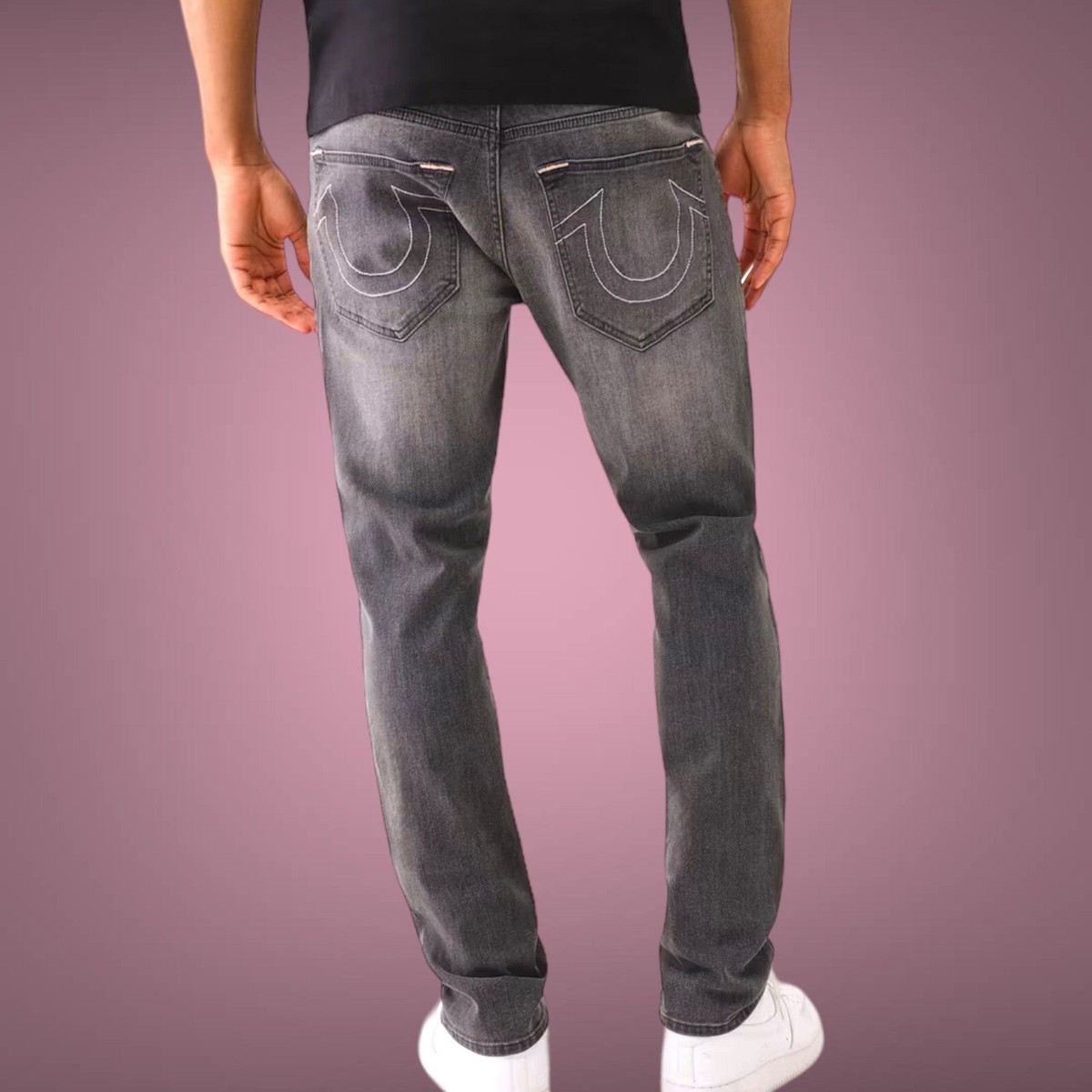 新品未使用　TRUE RELIGION ROCCO 32 デニムパンツ NWT True Religion Men's Rocco Relaxed Skinny Jeans Size 32 x