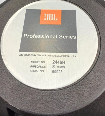 JBL 2446H Driver Unit USED JP | eBay