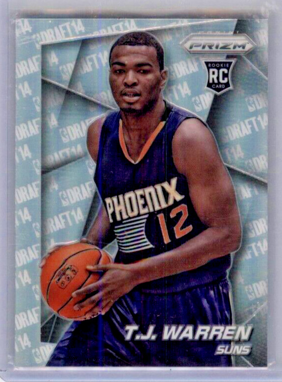 2014-15 Panini Prizm T.J. Warren Silver Rookie #43 PHOENIX SUNS