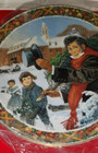 O Christmas Tree jack Woodson Royal Windsor Christmas Carol Collector plate 1983 — photo 2