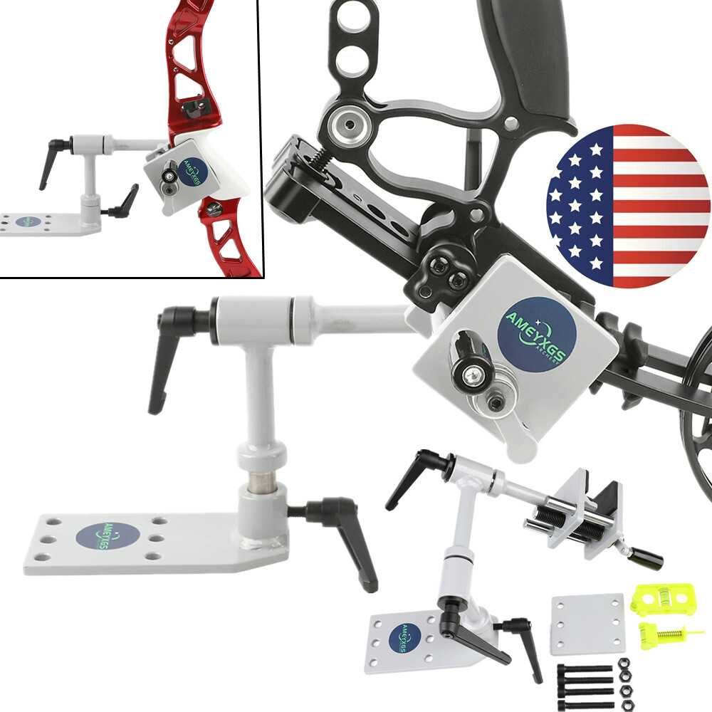 Étau universel pour arc - Réglable à 360 ° - Professionnel - Pour tir à