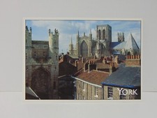 York England Postcard Monk Bar And York Minst...
