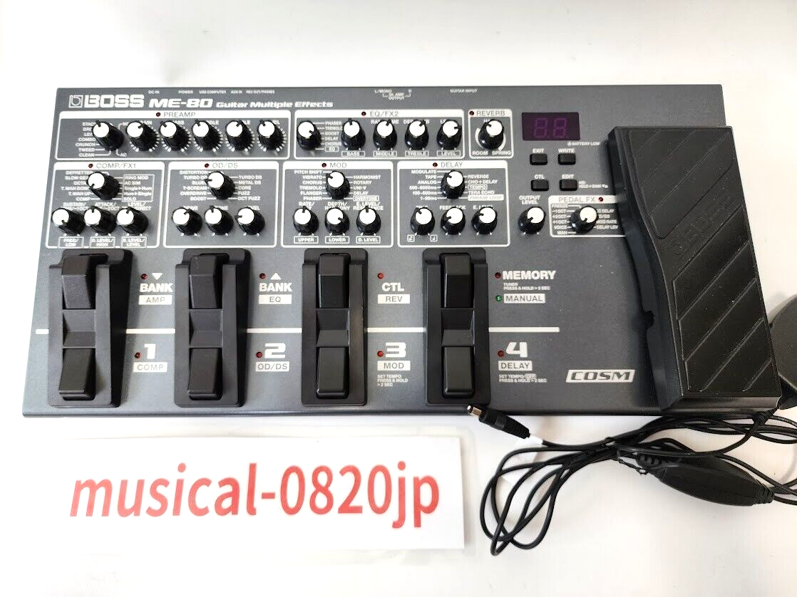 BOSS ME-80 Guitar Multiple Effects Multi effector | eBay