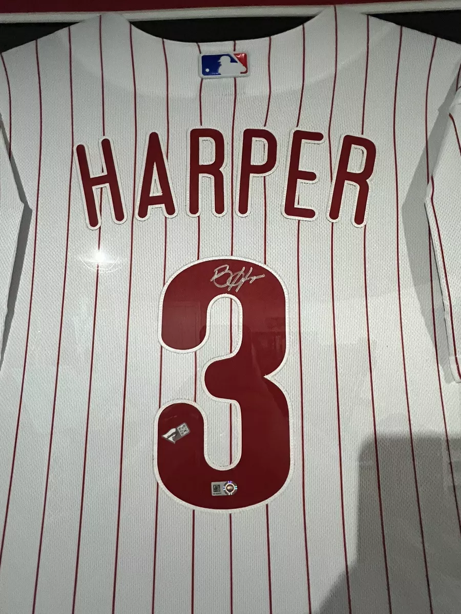 Bryce harper top signed jersey