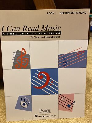 I Can Read Music, Book 1: Beginning Reading by Nancy Faber Piano Student/Teacher