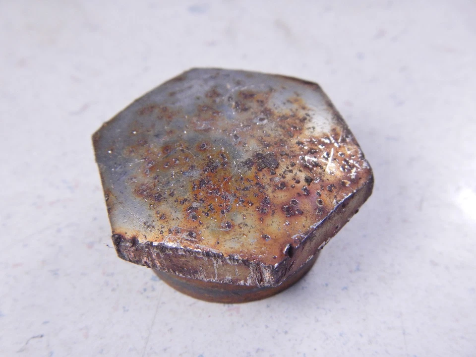 70 Hodaka Ace 100 Vástago de dirección superior triple tuerca de árbol Foto 3 de 4