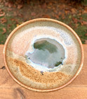 Art Pottery Pedestal Candle Holder Trinket Dish Ring Dish Gecko Lizard Accent — photo 10