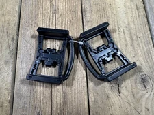 Wellgo Pedal Reflectors Pair Orange Road Bike Bicycle Pedals NOZ