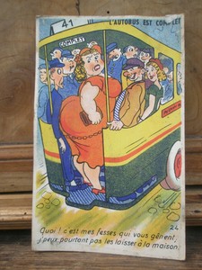 Carte Postale Ancienne Humoristique Ebay