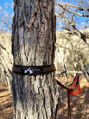 QI Outdoor Sloth Straps for Camping Hammock - 15 loop