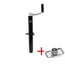 SOUTHWEST WHEEL™ 5,000 lbs top wind A-frame Trailer Jack w/ Foot Plate