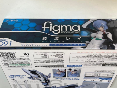 Max Factory Figma 091 Evangelion 2.0 REI Ayanami Plug Suit Ver
