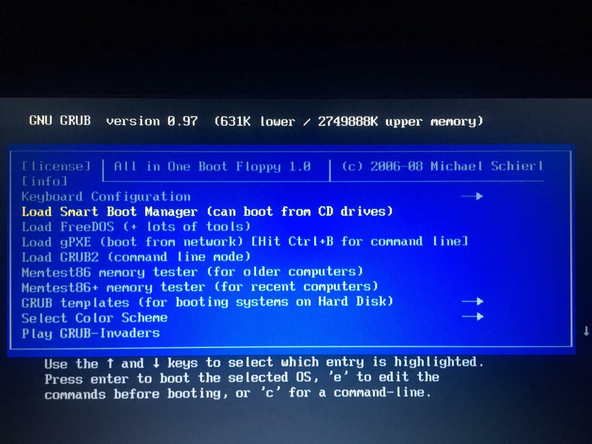 Boot Memtest Plus Grub Memtest Command Using Memtest86 ASUS ROG