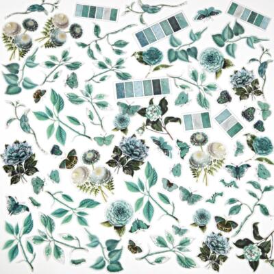 49 and Market Color Swatch Teal Acetate Assortment