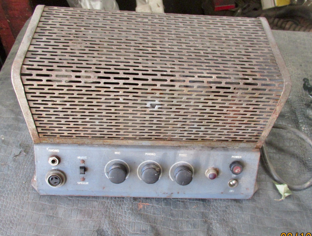 Ampli Linéaire RF Vintage E.F. Johnson - Tubes RCA 813 - Projet Restauration