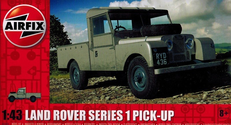 Airfix A55012 1:43 Starter Set - Land Rover Series 1 - Bild 2