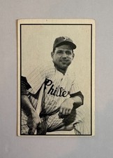 1953 Bowman Black &amp; White Bill Nicholson #14 Chicago Cubs