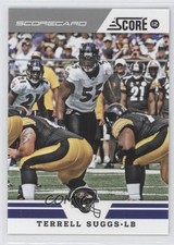 2012 Score Scorecard Terrell Suggs #167 0a1