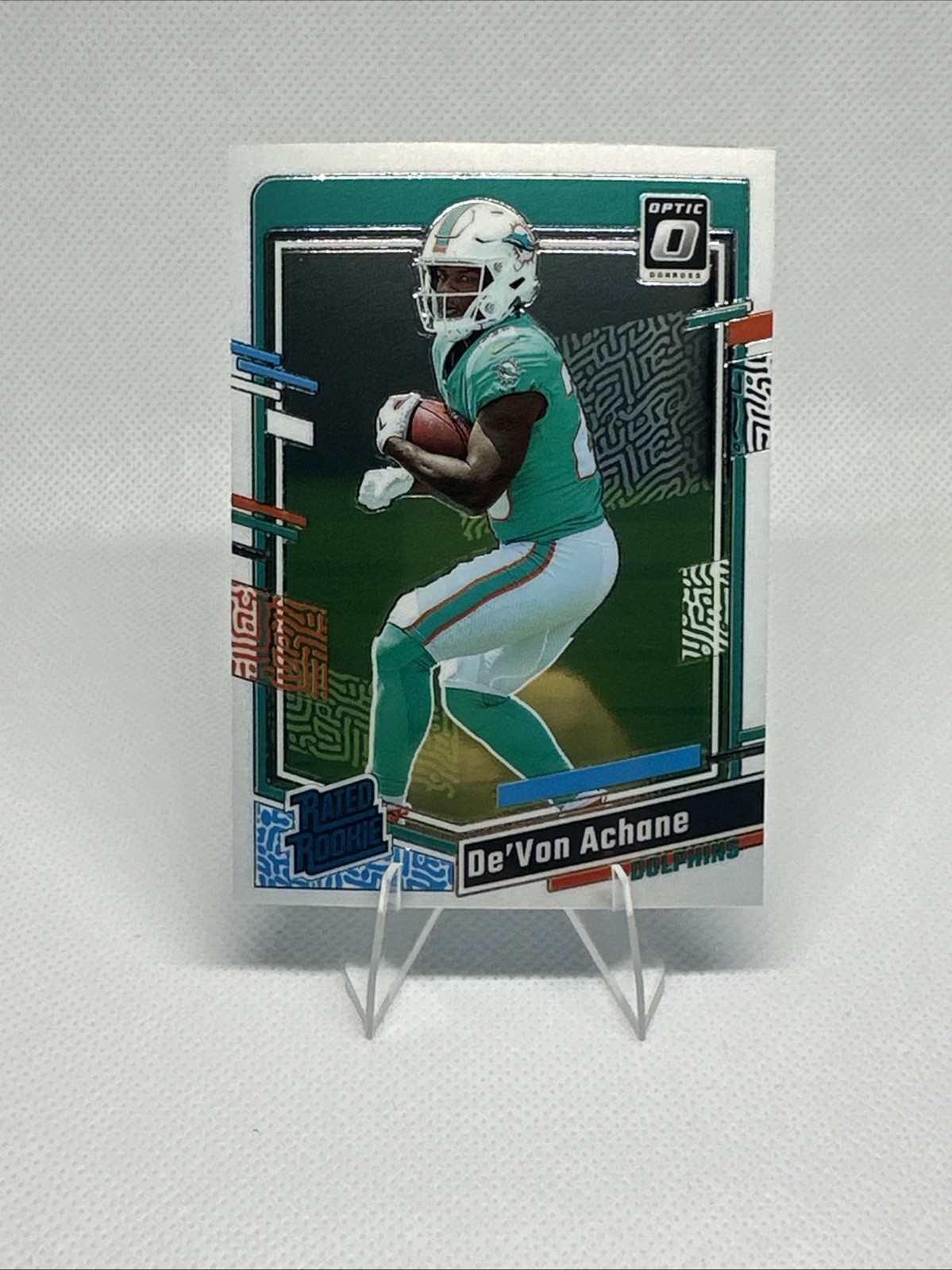 2023 Panini Donruss Optic - Rated Rookie De'Von Achane #269 (RC)