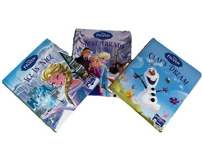 DISNEY S FROZEN Lot of 3 Books Me Reader Story Reader Anna Elsa Olaf *Books Only