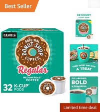 32 Count Medium Roast K-Cup Pods - Eco-Friendly Single-Serve Coffee Experience