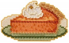 Pumpkin Pie - Autumn Harvest 2026 Mill Hill Glass Bead Kit w/Treasure