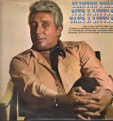 Clinton Ford Give A Little, Take A Little LP vinyl UK Pye 1968 blue label stereo