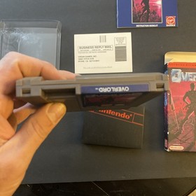 Overlord NES Nintendo Complete CIB Authentic! Good Condition! RARE!