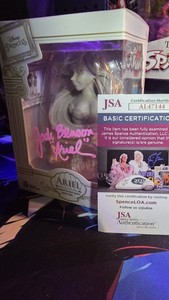 Beast Kingdom Disney Princess Ariel Bust BUST-004 Autographed JSA Certified
