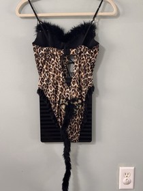 Victoria's Secret Sexy Little Things Kitty Costume Lingerie Medium NEW - READ