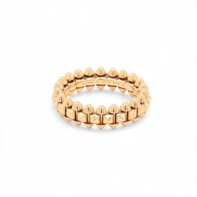 Cartier crashing Doo Cartier SM Ring 750(PG) 8.1g 53