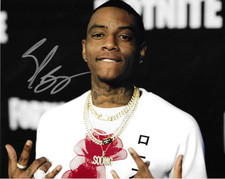 * SOULJA BOY * signed 8x10 photo * CRANK THAT * TURN MY SWAG ON * COA *