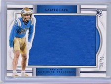 2024 National Treasures Rookie Silhouettes 39/75 #RS-LLU Laiatu Latu - UCLA MINT