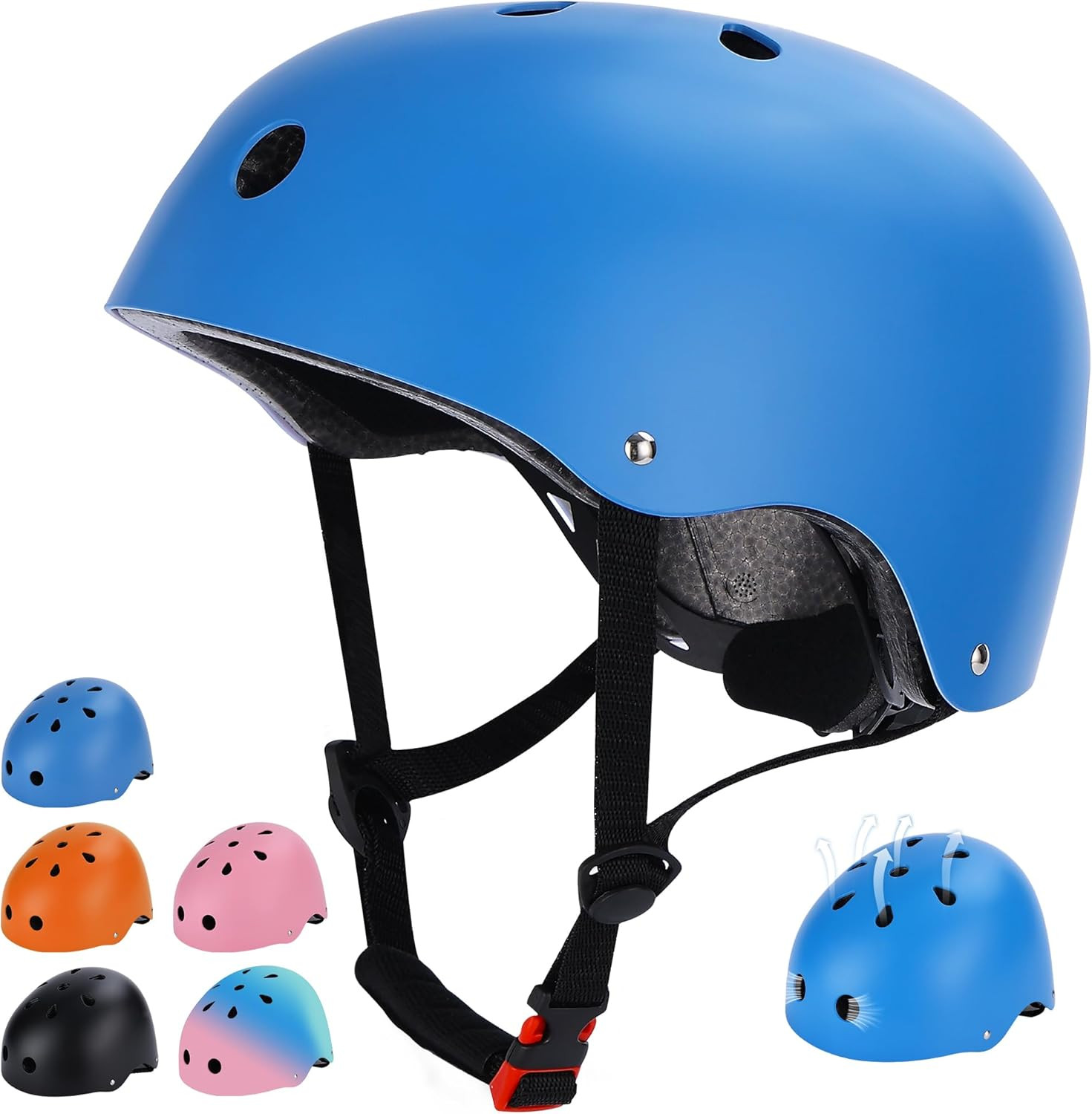Kids Bike Helmet, Toddler Helmet for Youth Boys Girls Ages 1-3/2-4/3-5/5-8/8-14 