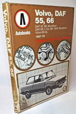 Volvo, DAF 55, 66 Owners Workshop Manual 1967-78 Autobooks Repair maintenance