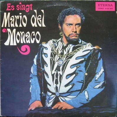 Mario del Monaco Es Singt Mario Del Monaco NEAR MINT Eterna Vinyl LP