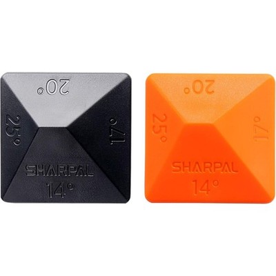 196N ANGLE PYRAMID Whetstone Knife Blade Sharpener Sharpening Stone Angle Guide